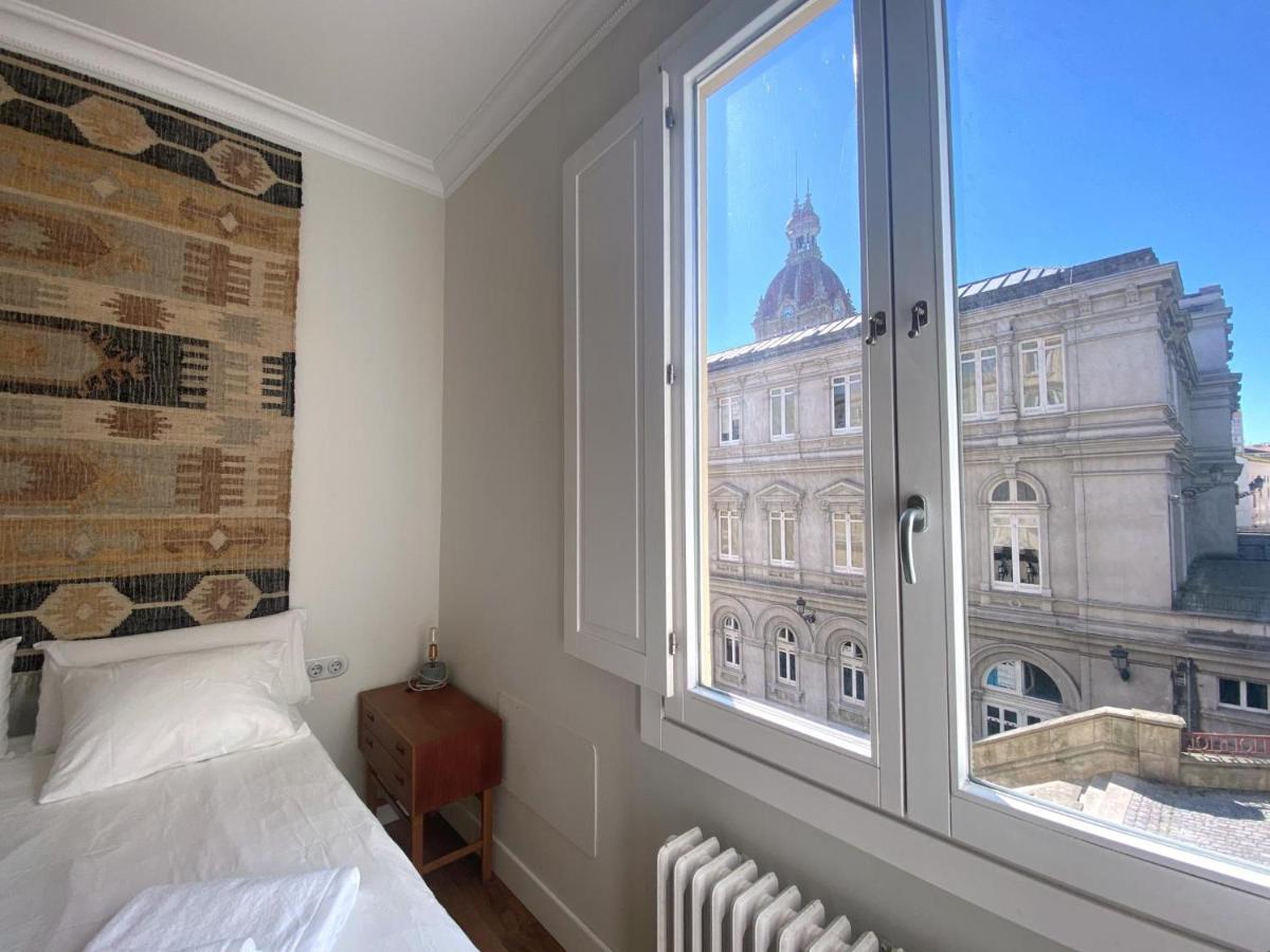 Housingcoruna Maria Pita Lägenhet A Coruña Exteriör bild