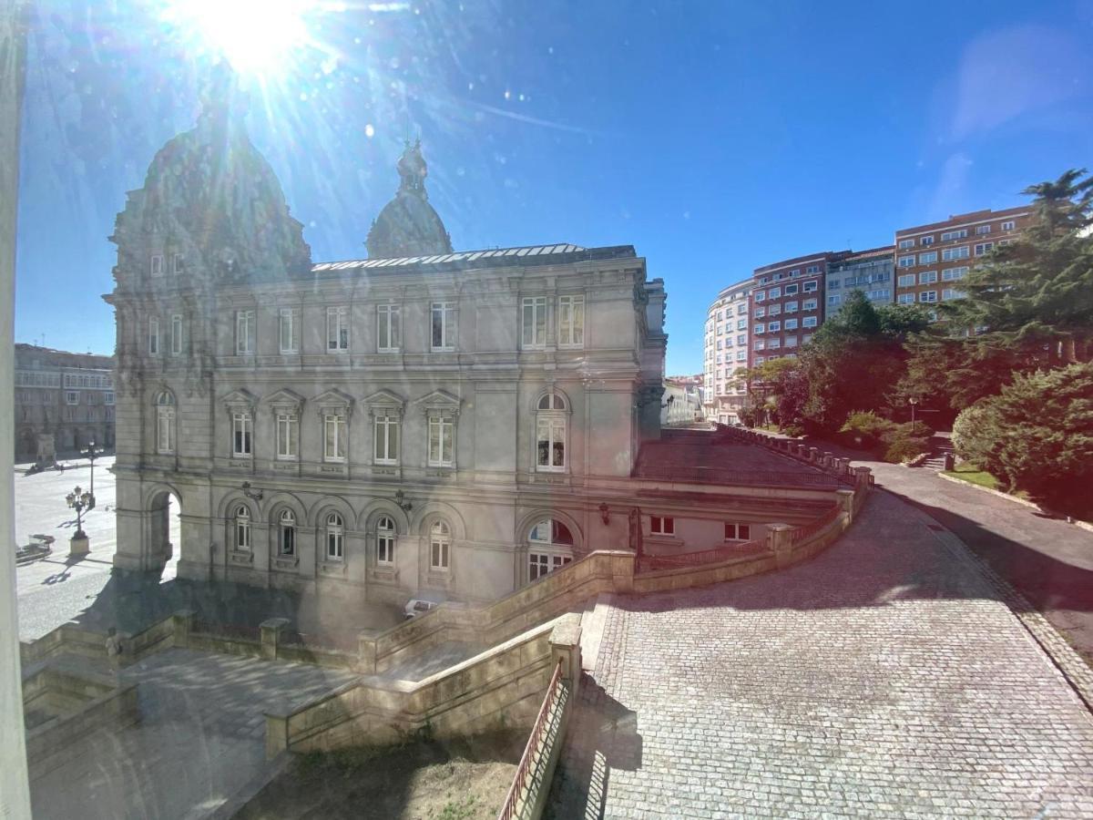 Housingcoruna Maria Pita Lägenhet A Coruña Exteriör bild